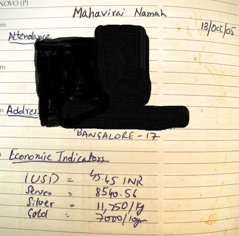 Diary October 2005